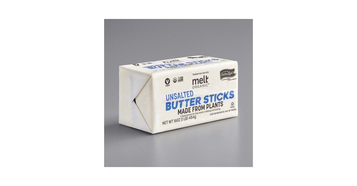 Unsalted Plant-Based Butter Sticks