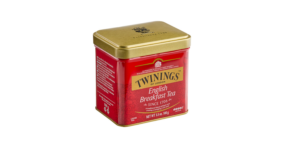 Twinings Irish Breakfast Loose Tea, 3.53 Ounce Tin (Pack Of 1), Smooth, Flavourful, Robust Black - View #8