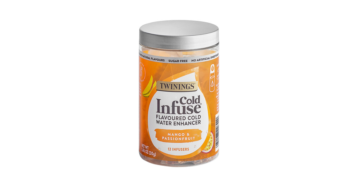 Twinings Cold Infuse Mango & Passionfruit Cold Water Enhancer - 12 