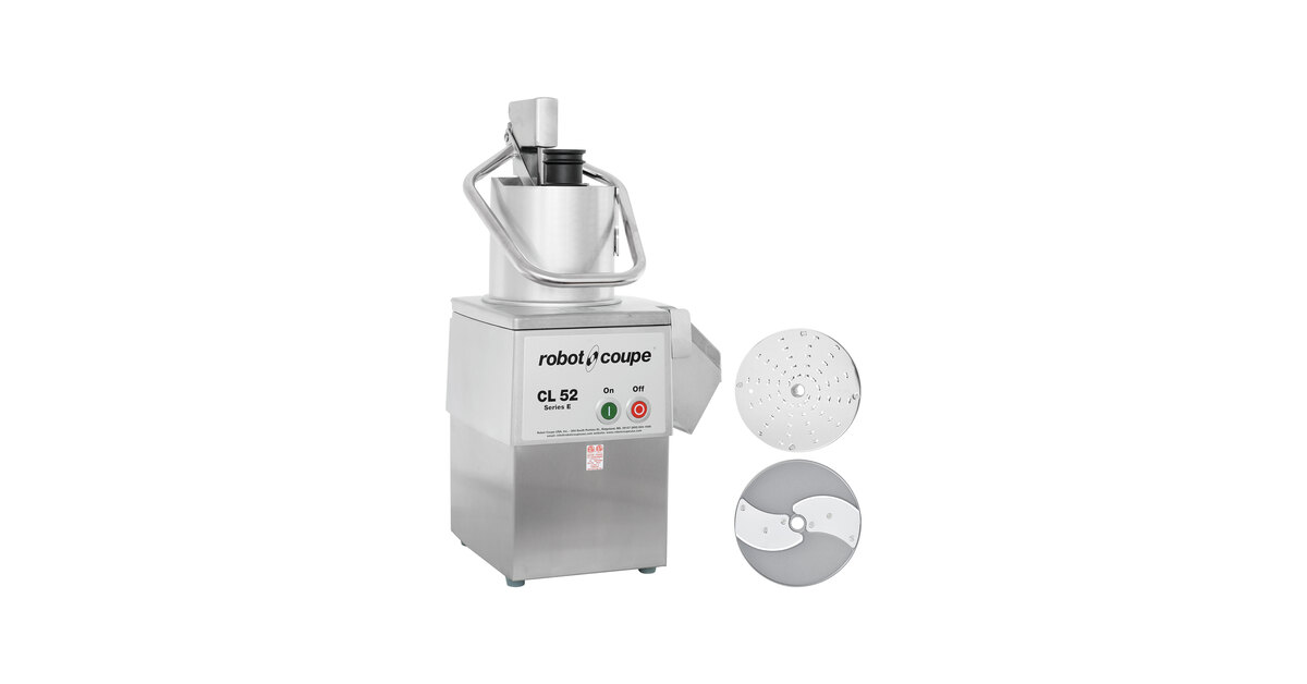 Robot Coupe CL52 Continuous Feed Food Processor - 2 hp