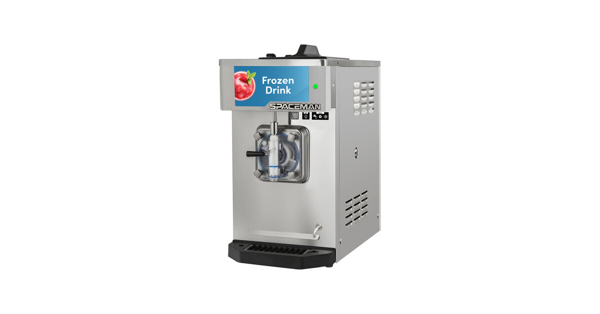 Spaceman 6450-CL 12.7 Qt. Single Countertop Slushy / Granita