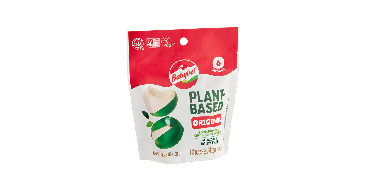 Babybel® Original Plant-Based Vegan Snack Cheese Alternative, 6 pk / 4.23  oz - Kroger