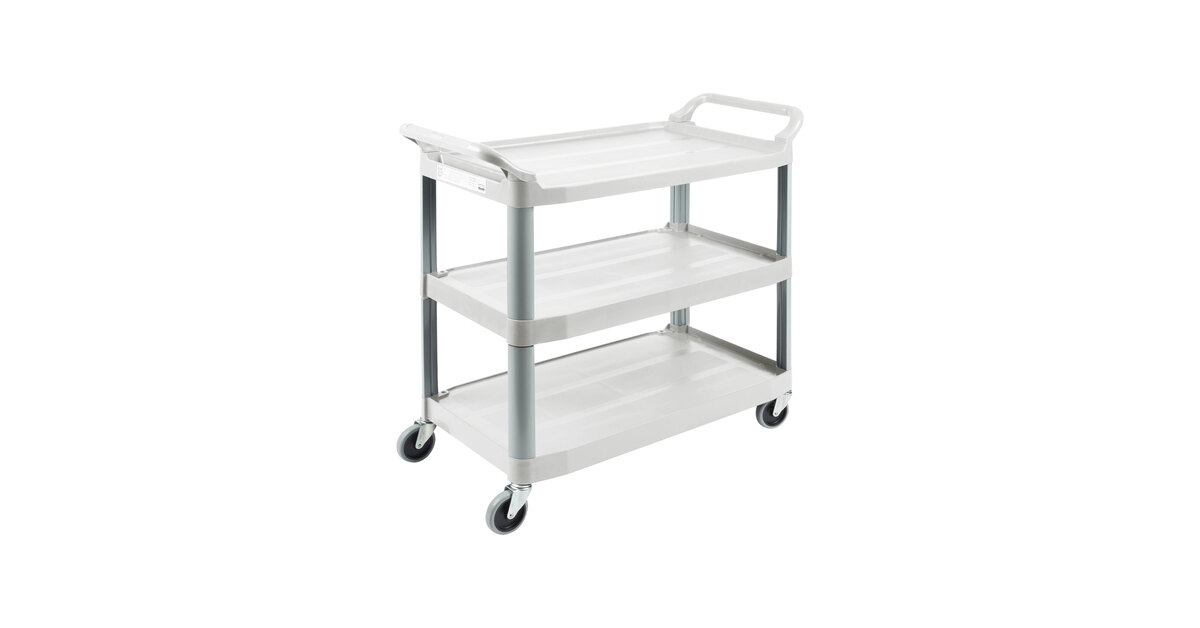 Rubbermaid® FG409100OWHT Xtra Off-White 300 lb. Three Shelf