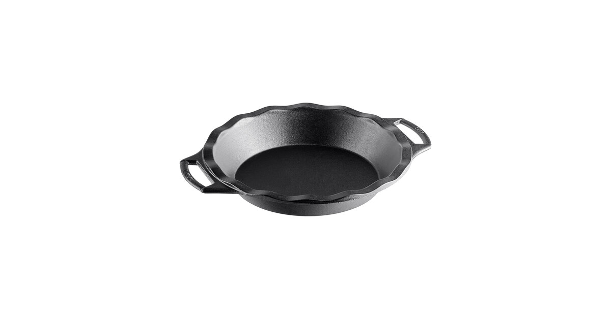 Lodge 9.5 in. Cast Iron Pie Pan BW9PIE - The Home Depot