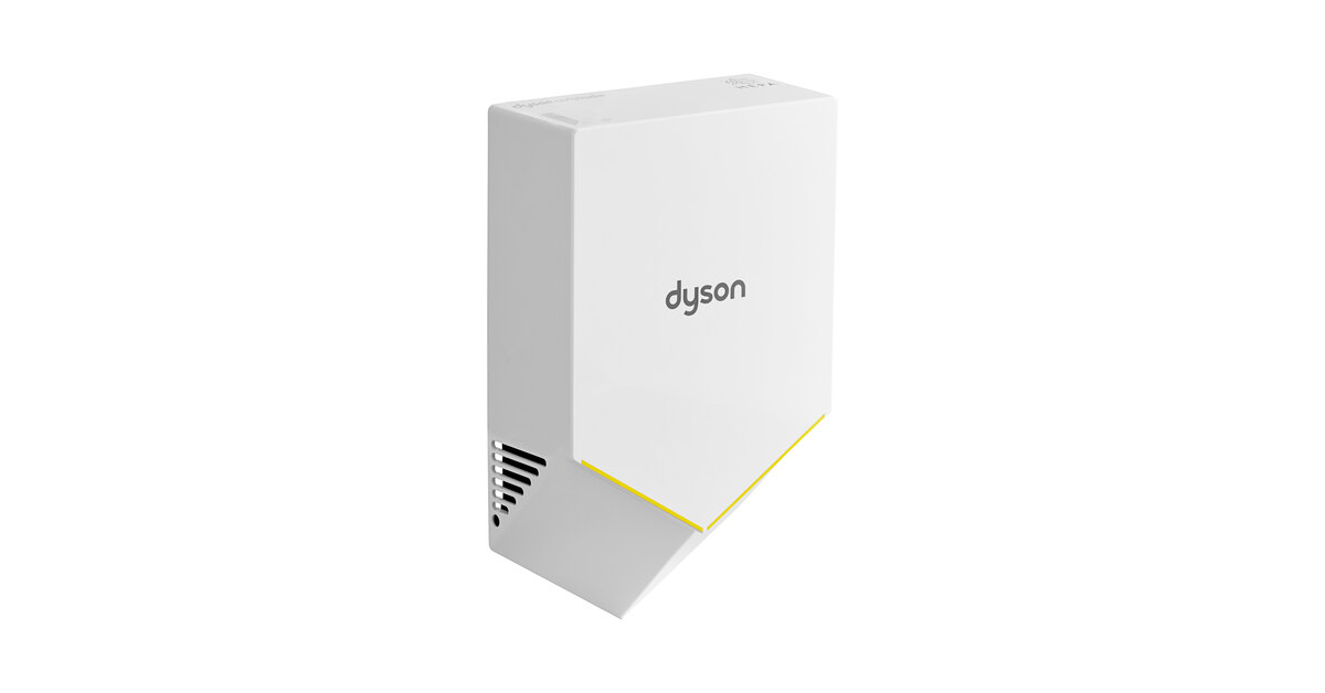 Dyson HU02 Airblade V 307171-01 White ADA Compliant Hand Dryer