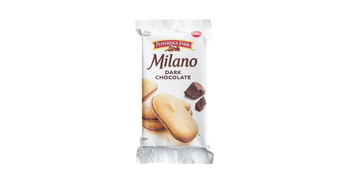 Pepperidge Farm Milano 4-Count (1.5 oz.) Cookie Pack - 60/Case