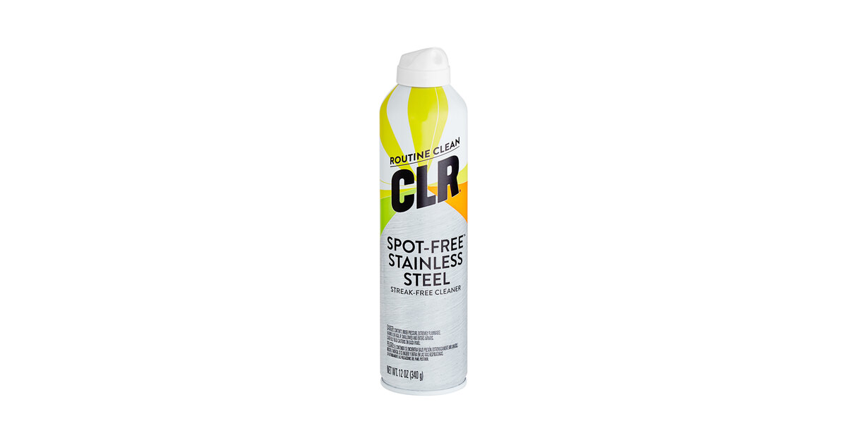 CLR CSS-12 Spot-Free Stainless Steel Cleaner 12 oz. - 6/Case