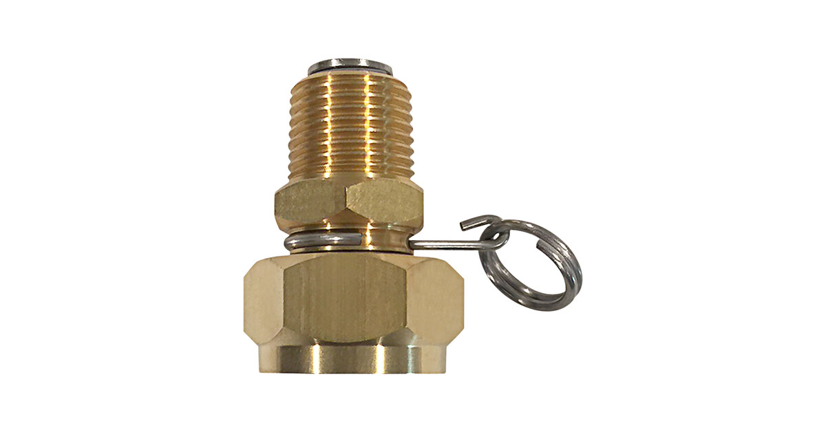 Sani Lav N11 Brass Swivel Hose Adapter With 3 4 Fght Inlet And 1 2 Mnpt Outlet Connections