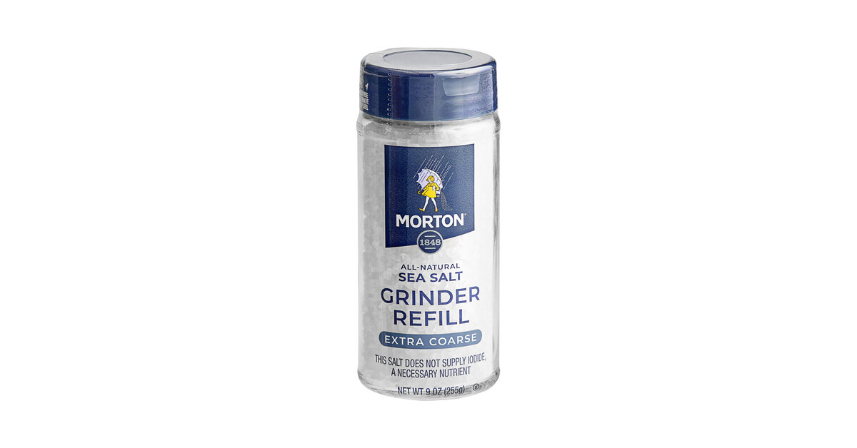 Morton Extra Coarse Sea Salt Grinder Refill