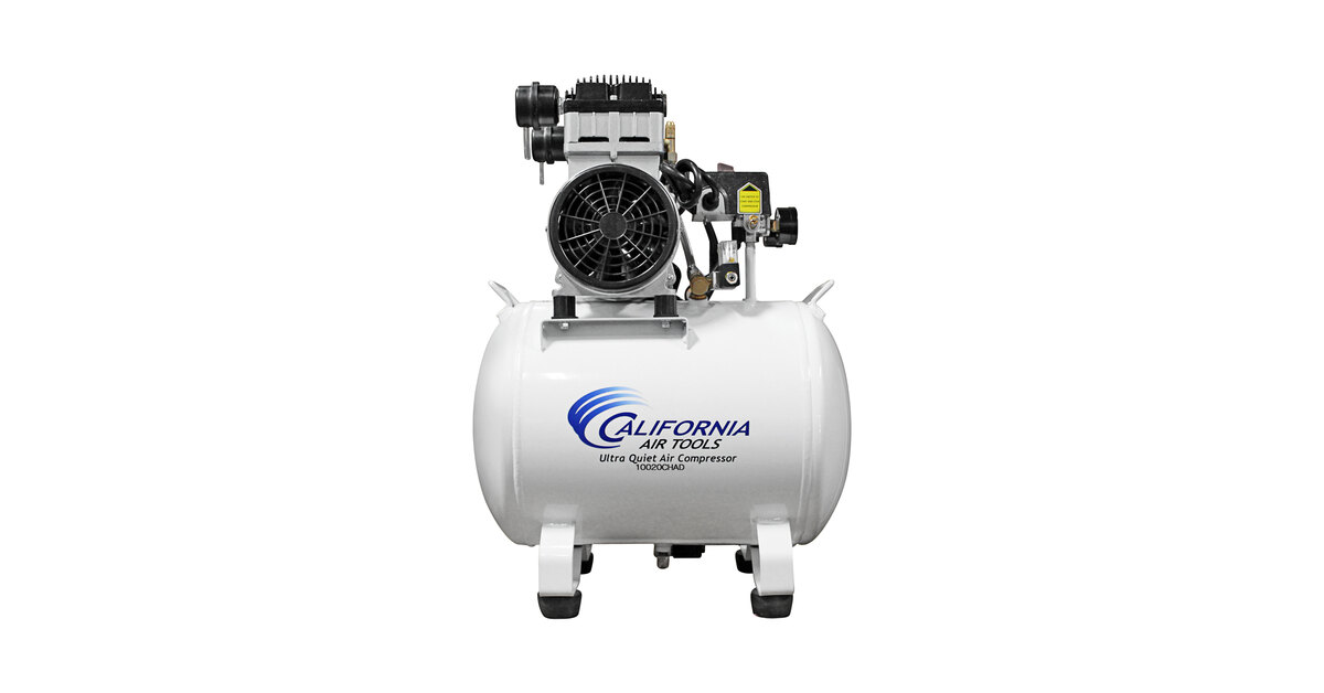 California Air Tools Ultra Quiet Oil-Free Horizontal 10 Gallon