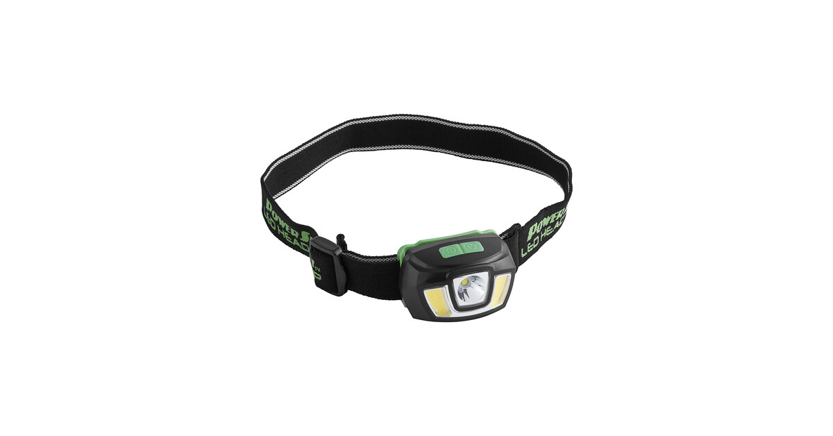 PowerSmith x 250 Lumen Rechargeable LED Flood Spot Head Lamp with Adjustable  Head Strap, Light Modes, and Charger PHLR225D