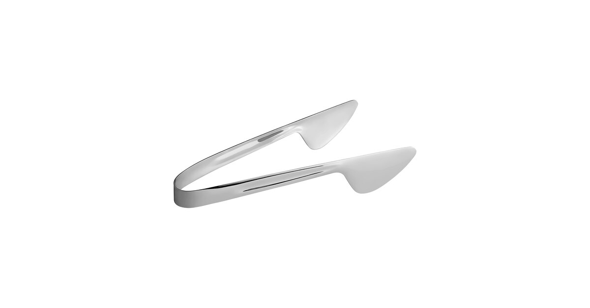 Hubert Stainless Steel Meat/Pastry Tongs - 8 1/4L