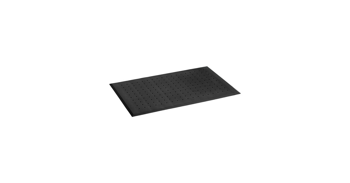(4) Erie Tools 3x5 Rubber Drainage Floor Mat 36 x 60 x 1/2 Anti-Fatigue
