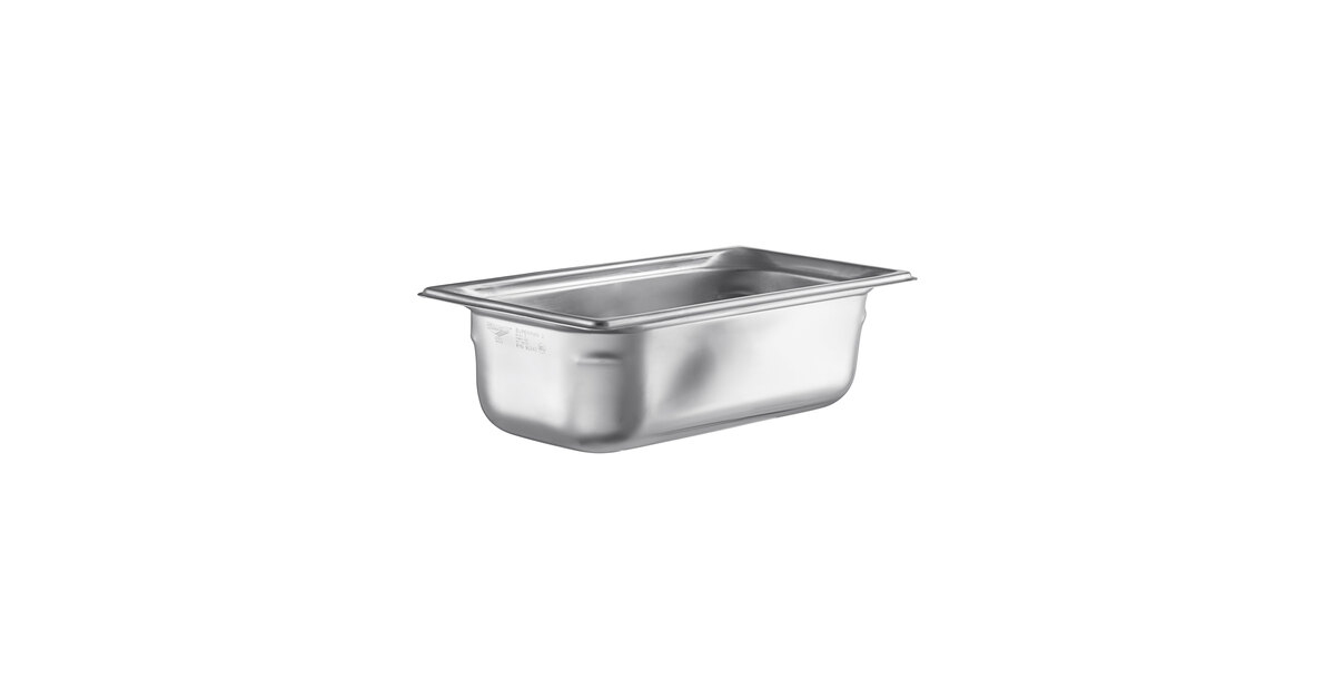 Vollrath 90342 Super Pan 3® 1/3 Size Anti-Jam Stainless Steel