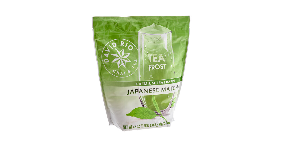 Matcha様 David Rio Tea Frost Japanese Matcha Frappe Mix 3 lb.