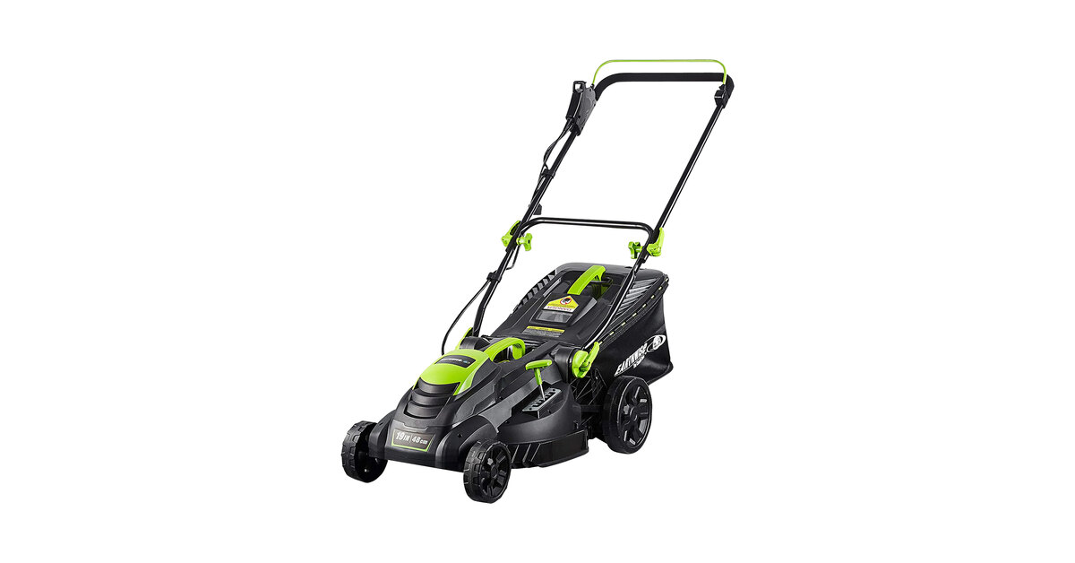 Earthwise 14 Corded Electric Push Lawn Mower 50614 - 120V, 60Hz