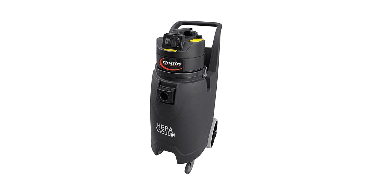 Delfin Industrial Pro HEPA 20 Gallon Wet / Dry Canister Vacuum Delfin Industrial Pro HEPA 20 Gallon Wet / Dry Canister Vacuum