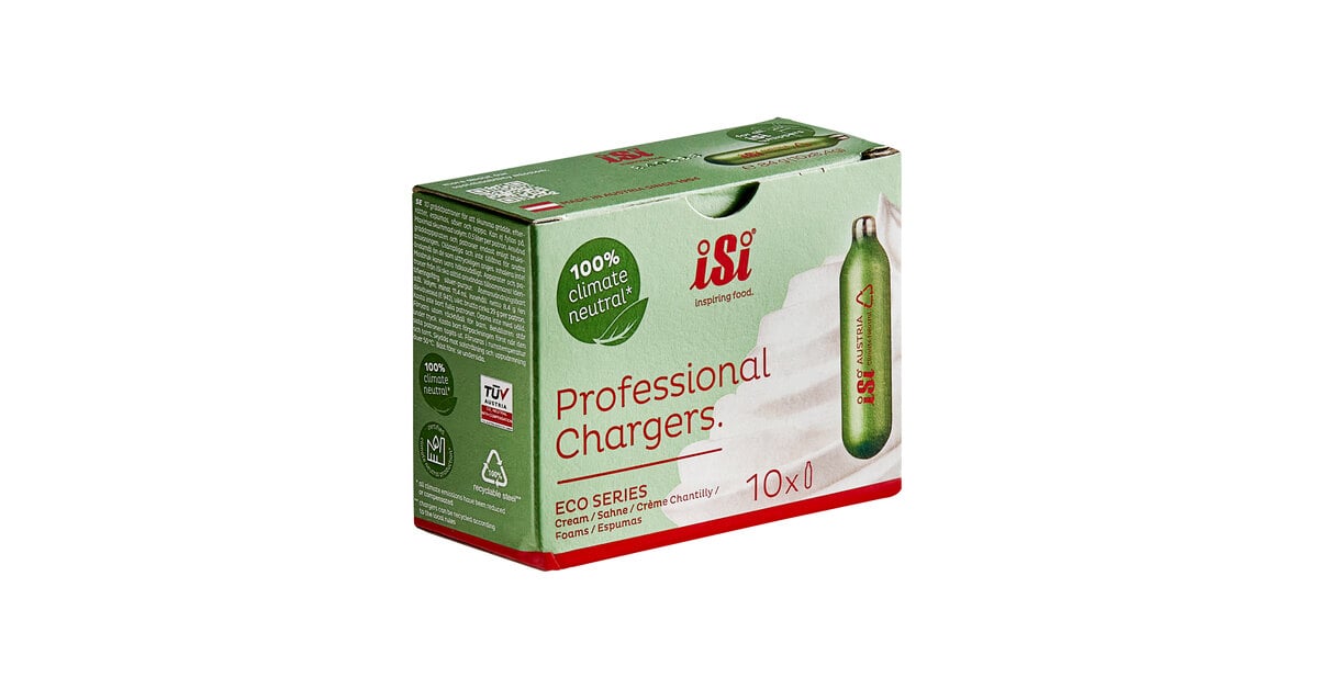 iSi 070701 Eco Series Professional N20 Charger - 10/Pack