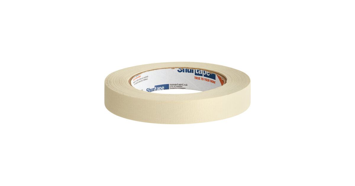Shurtape CP 066 3/4 x 60 Yards Natural Contractor Grade Masking