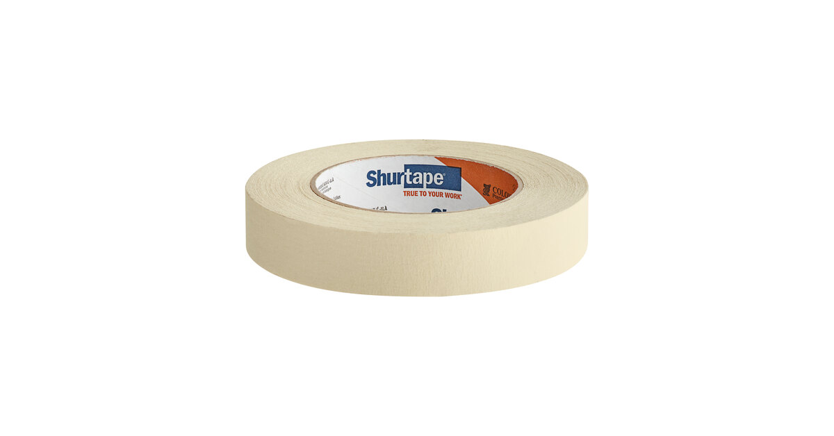 Shurtape CP 066 3/4 x 60 Yards Natural Contractor Grade Masking