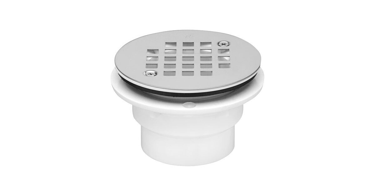 Zurn Elkay FD2260-PV2 PVC Floor Drain with 4 1/16