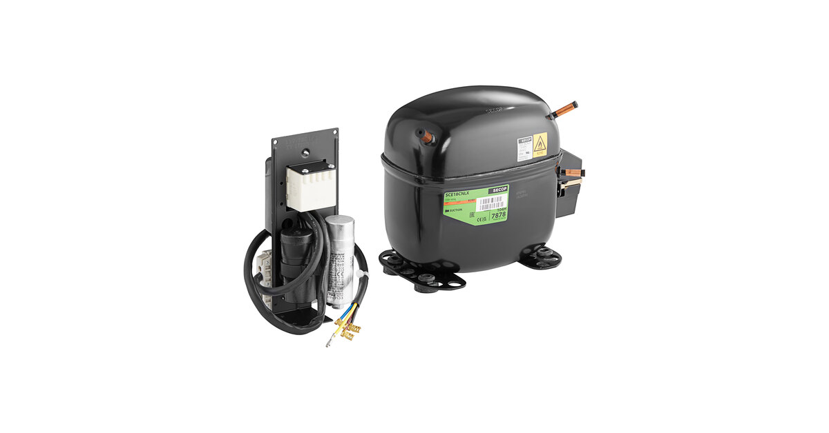 Secop SCE18CNLX 1 2/7 hp Compressor - 115V, R290