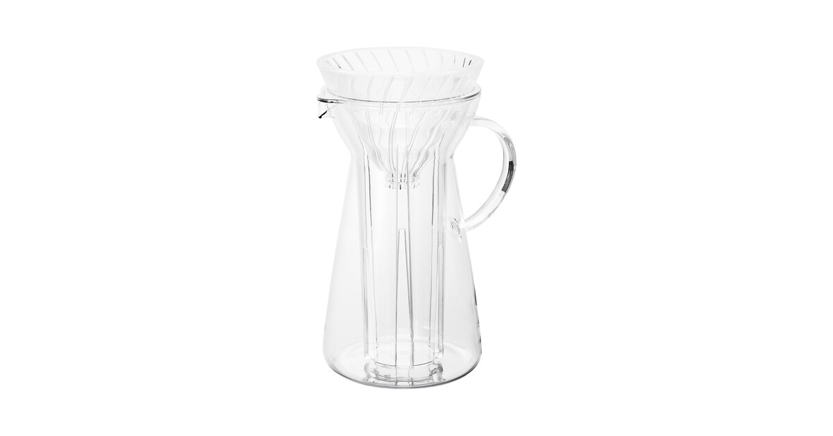V60 Hot and Iced Glass Coffee Maker