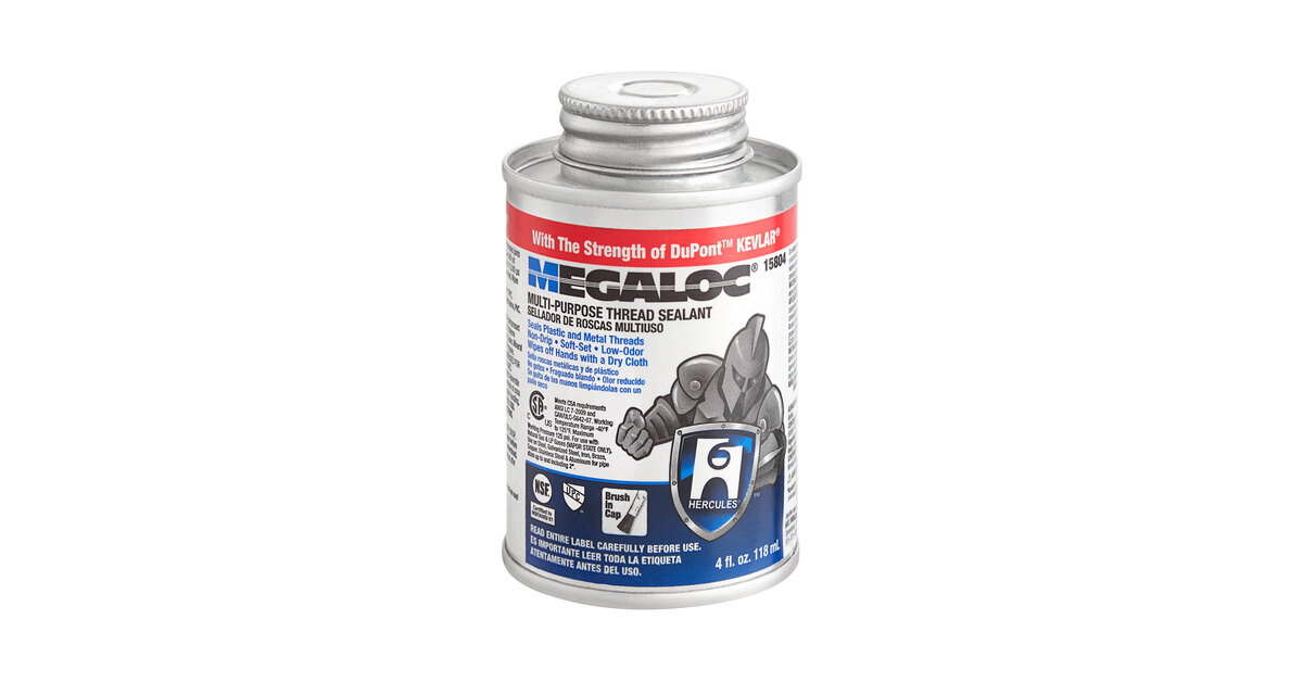 Hercules by Oatey Megaloc 15804 4 oz. Blue Multipurpose Thread Sealant