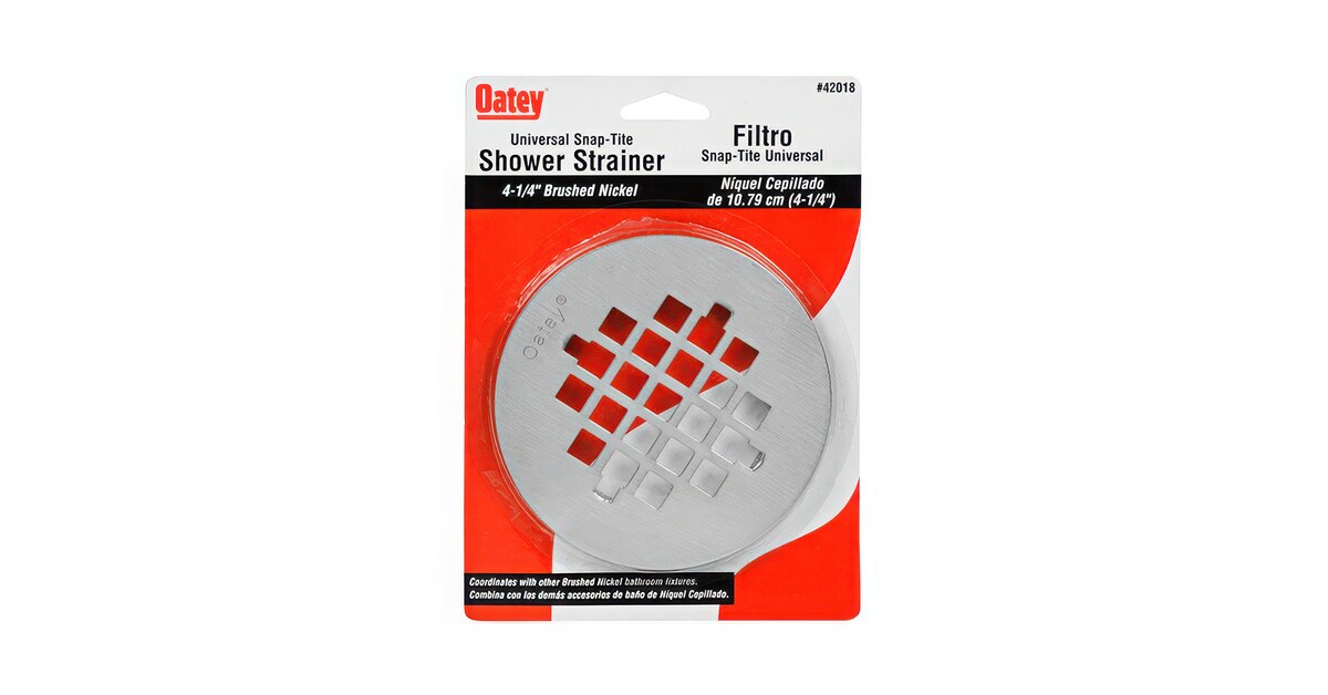 Westbrass 3-1/4 in. O.D. Casper Snap-In Shower Strainer in Oil Rubbed Bronze D318-12 - The Home Depot Westbrass 3-1/4 in. O.D. Casper Snap-In Shower Strainer in Oil Rubbed Bronze D318-12 - The Home Depot