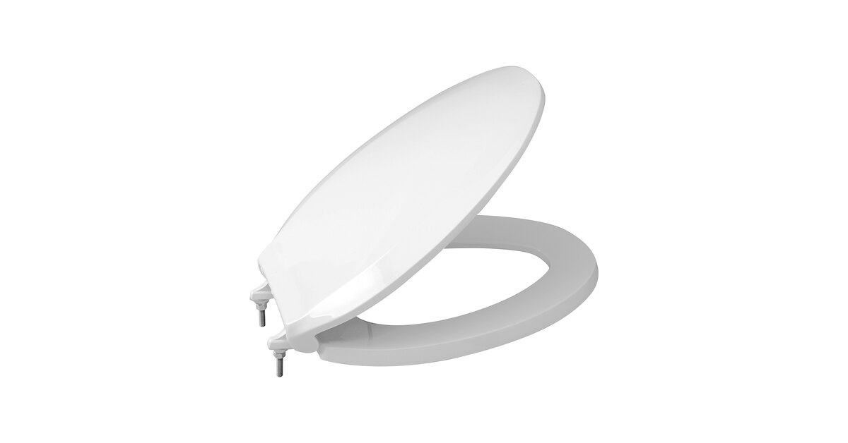 Zurn Elkay Z5958SS-EL Elongated Closed Front Toilet Seat with Cover