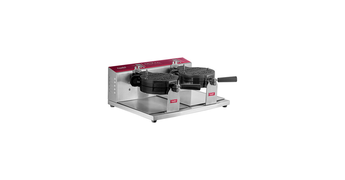 Estella WSMX2A Double Waffle Maker - 120V, 1820W