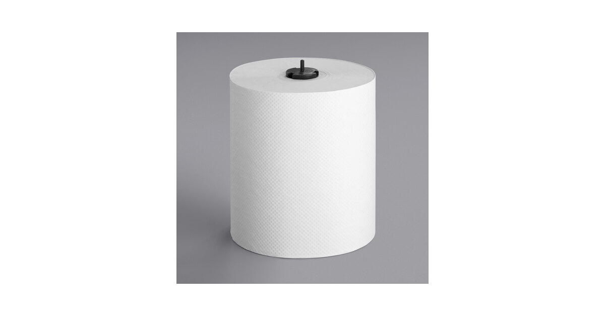 Tork Universal Matic White 1-Ply Paper Towel Roll H1, 700 Feet
