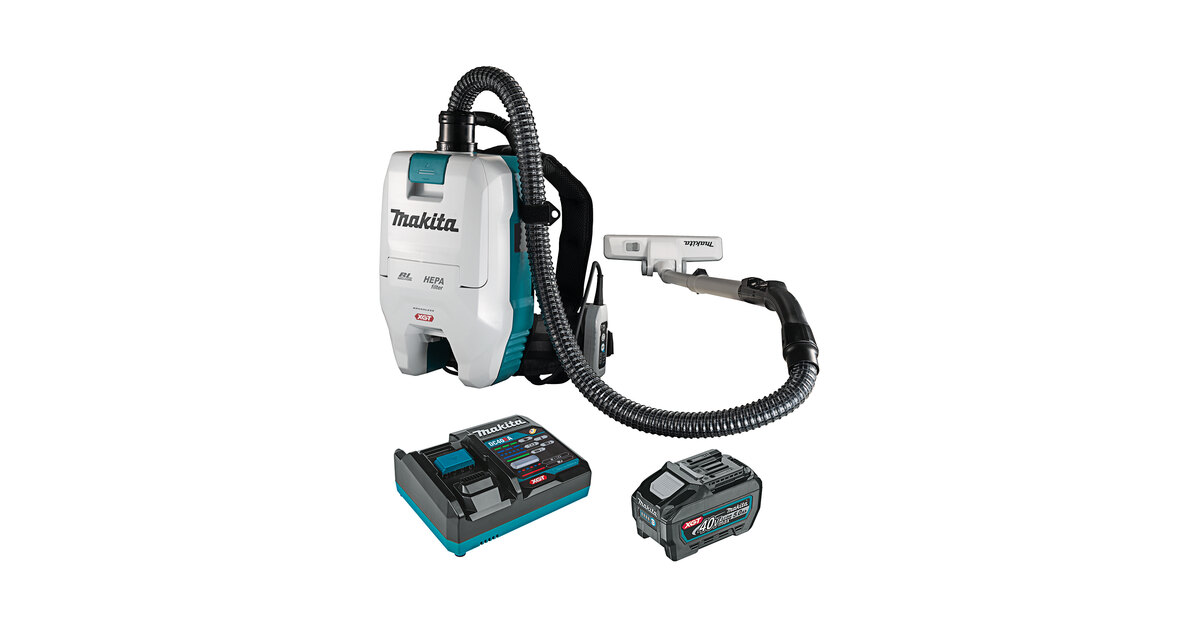 Makita GCV05T1X 40V Max XGT 0.5 Gallon Cordless Backpack Vacuum