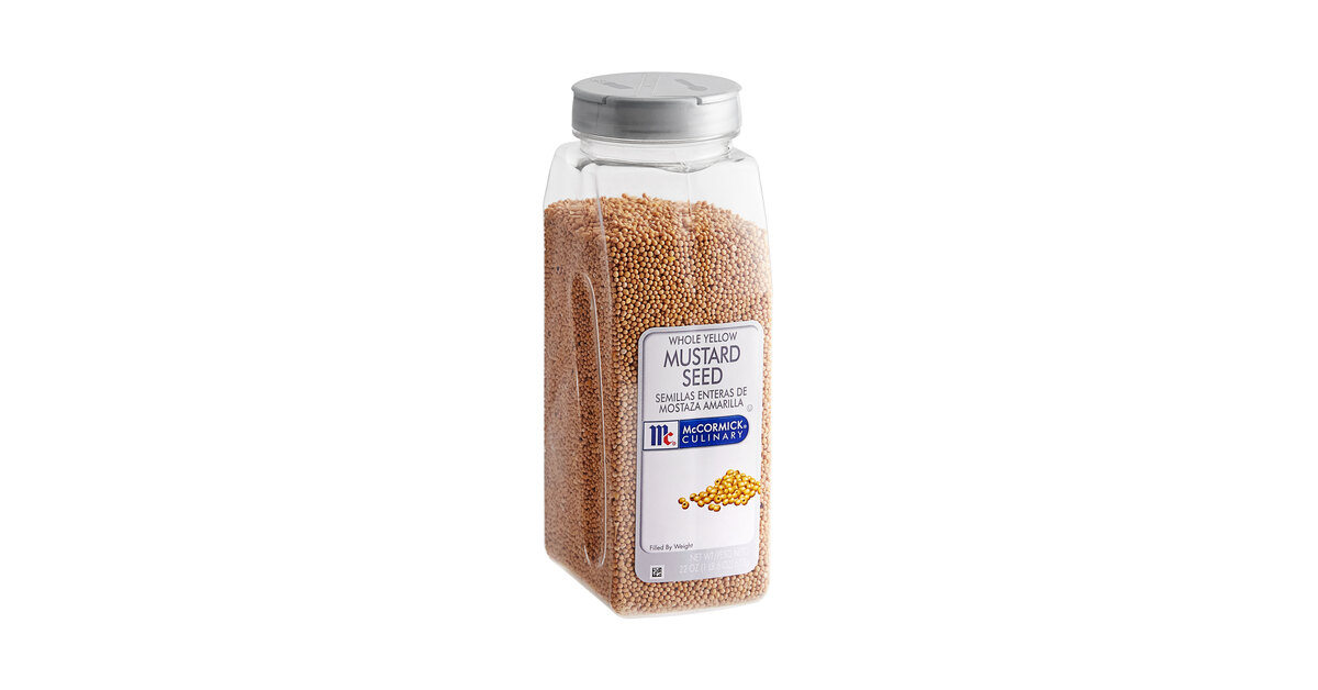 McCormick Yellow Mustard Seed 22 oz