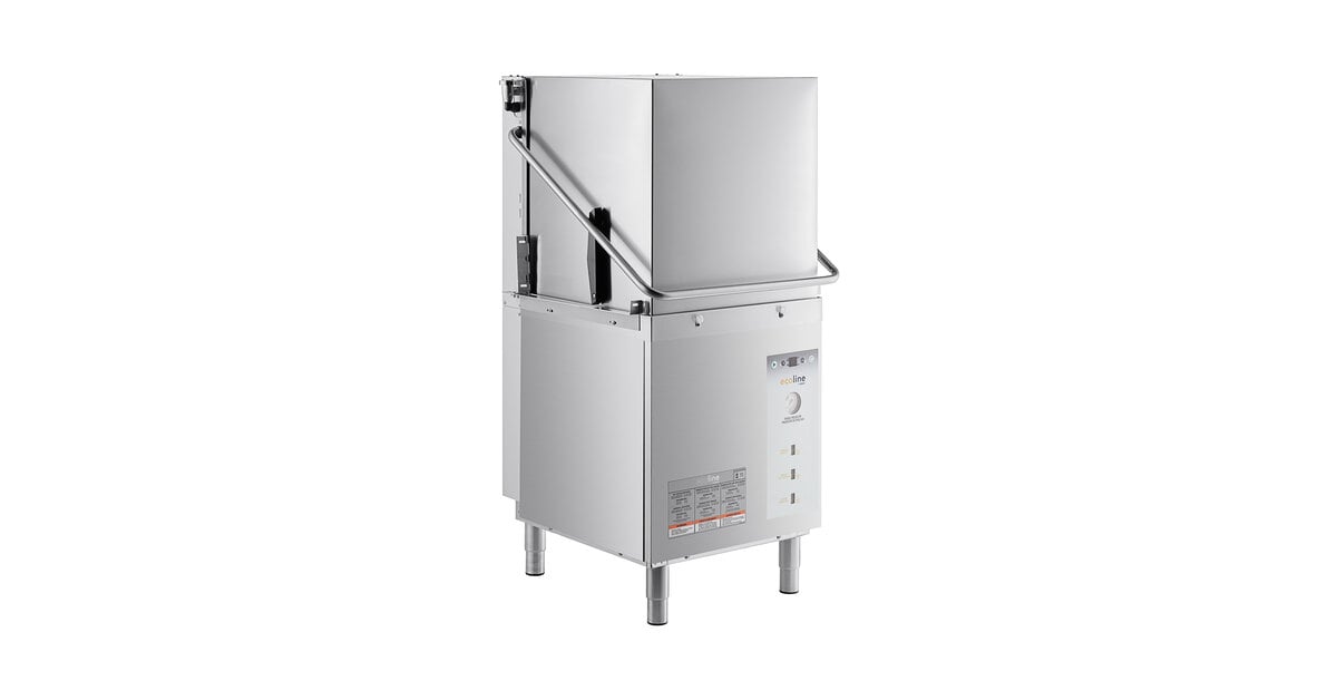 Ecoline by Hobart EDL-1 Low Temperature Door-Type Dishwasher - 120V