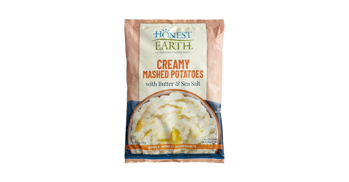 Honest Earth Creamy Mashed Potatoes with Butter Salt 26 Pouch