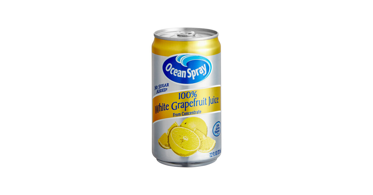Ocean Spray White Grapefruit Juice 24/Case