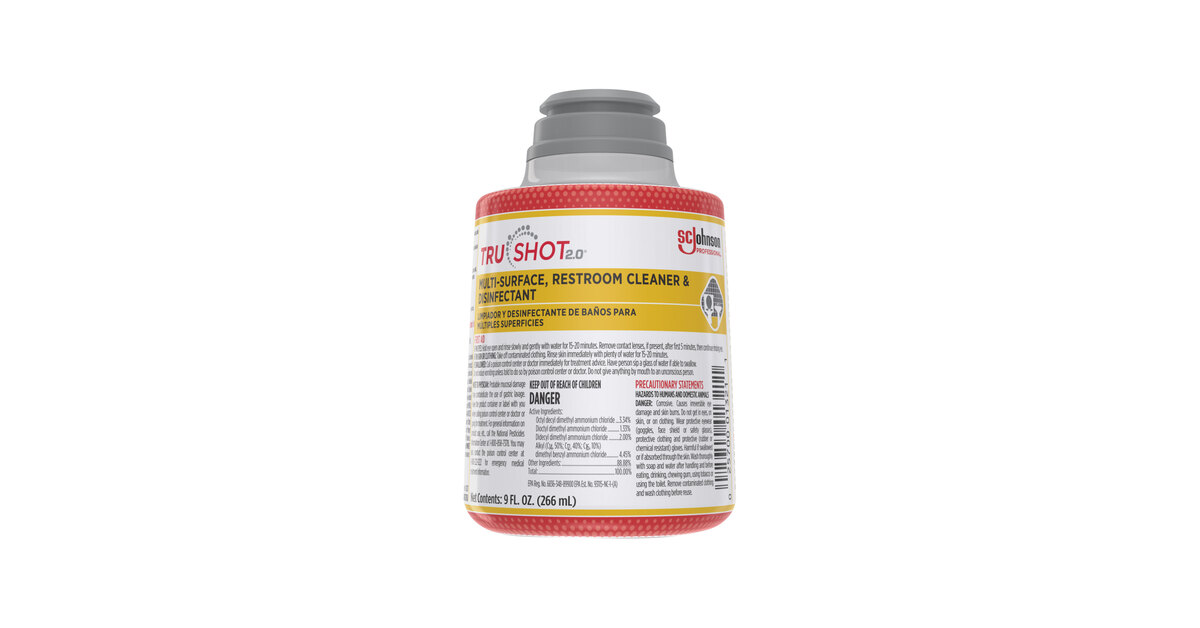 SC Johnson Professional® TruShot 2.0 379850 9 oz. Restroom Cleaner 