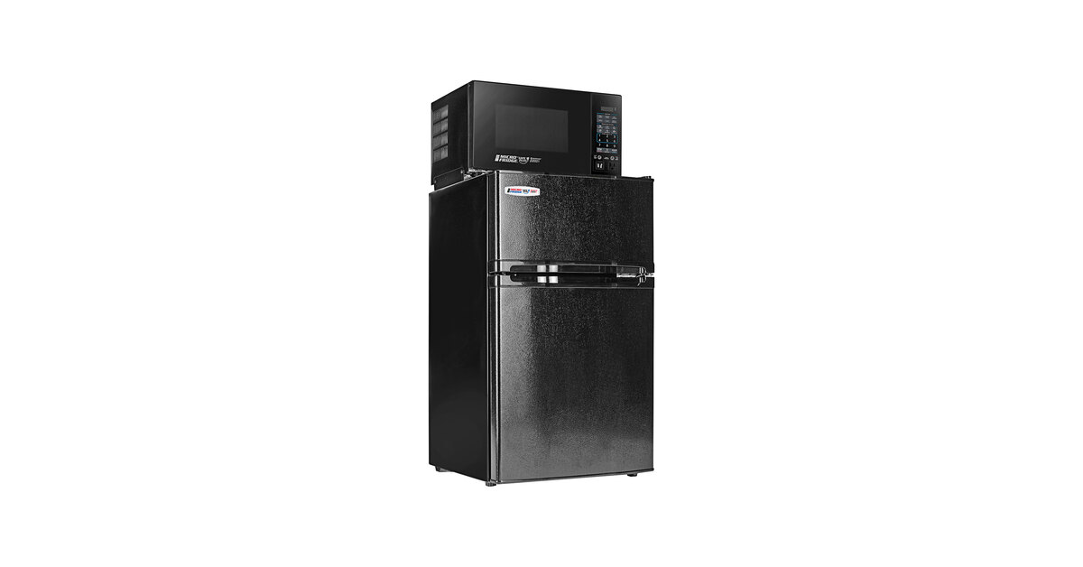MicroFridge 3-1MF7RS Compact Two-Door Refrigerator Freezer, 3.1