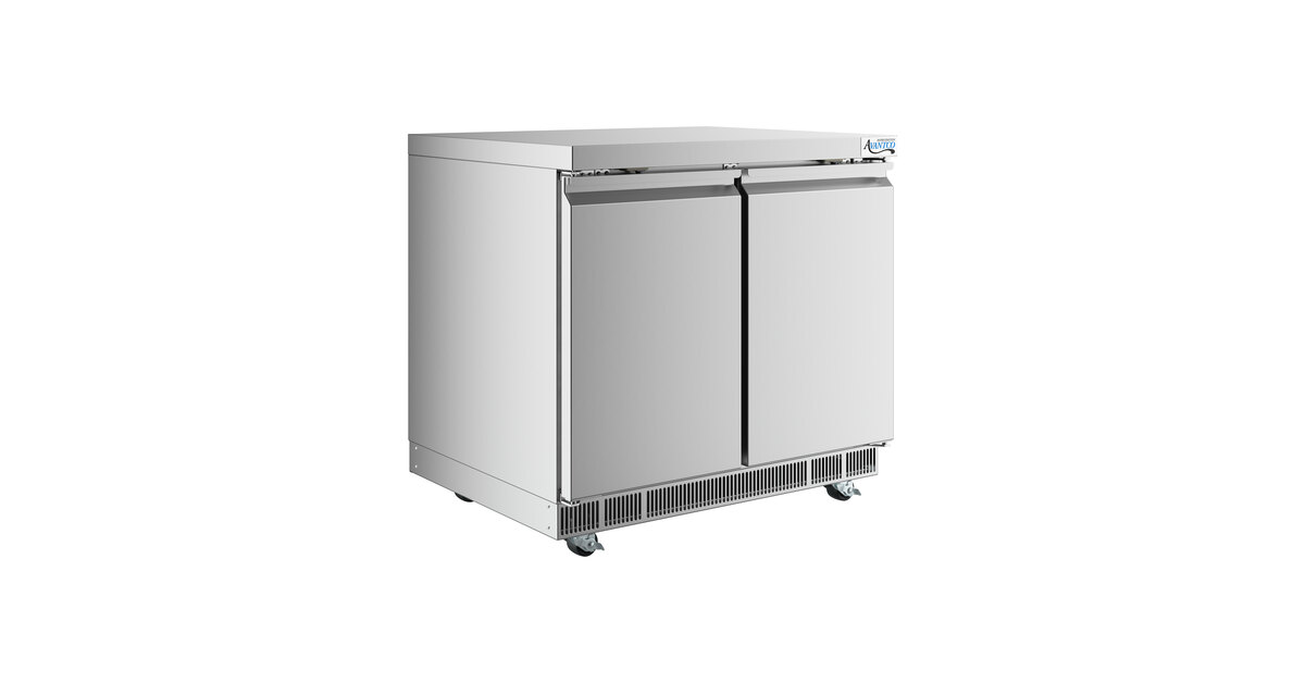 ayuayuchan UR36A, Refrigerator, Single Section Undercounter, Stainless Door