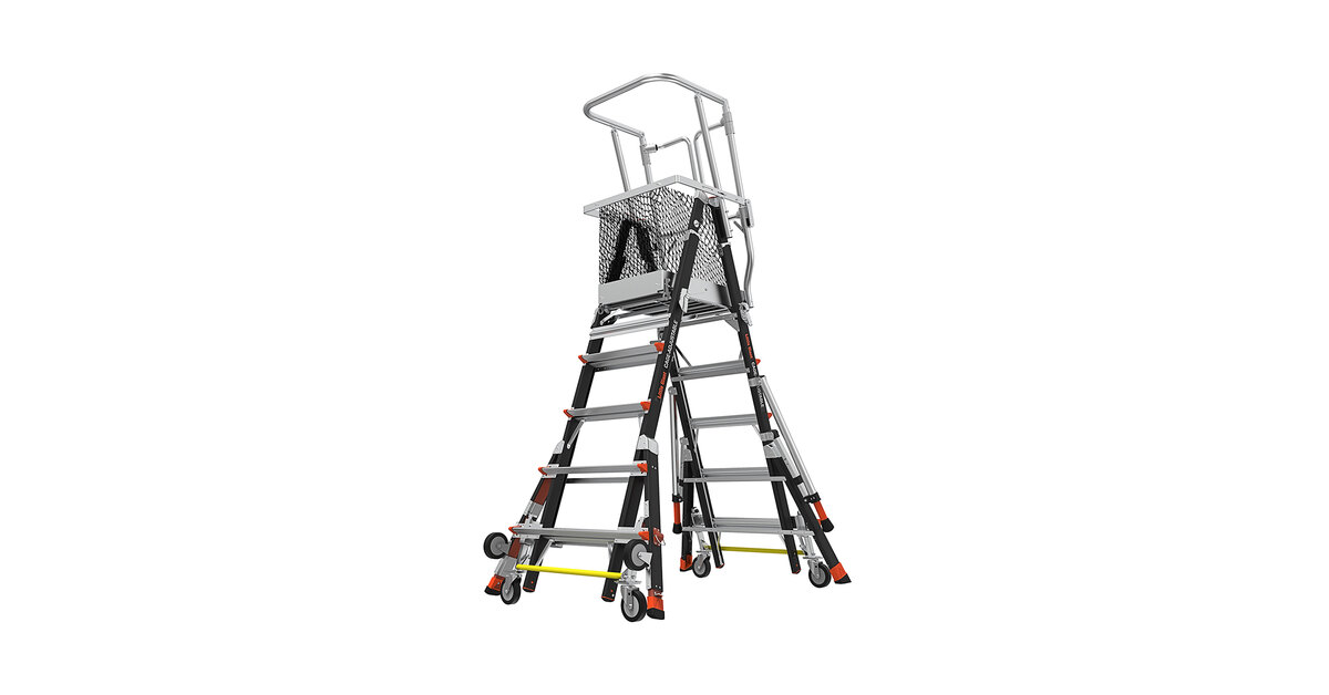 Little Giant 5' - 9' Type 1AA Fiberglass Adjustable Safety Cage