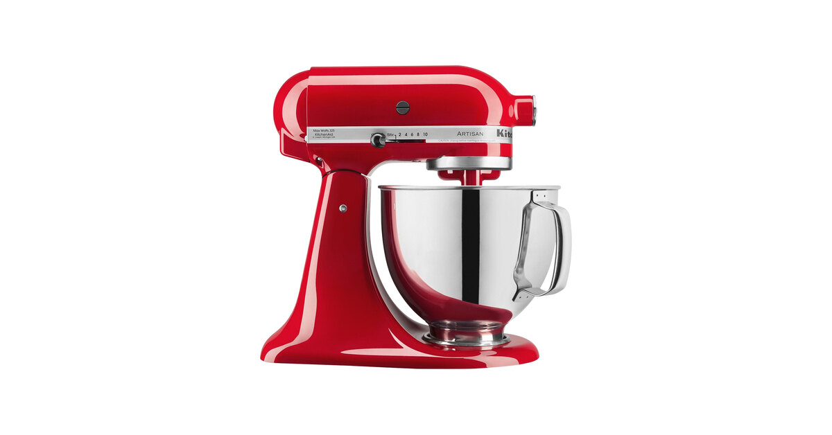 KitchenAid KSM150PSPA Artisan Series Passion Red 5 Qt. Tilt Head