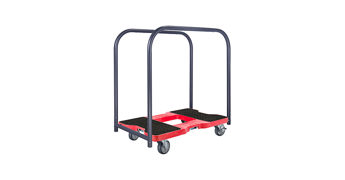 Snap-Loc E-Track General Purpose 1200 lb. Red Panel Cart Dolly