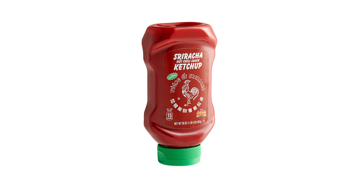 Red Gold Sriracha Ketchup Hot Chili Sauce 20 oz bottle