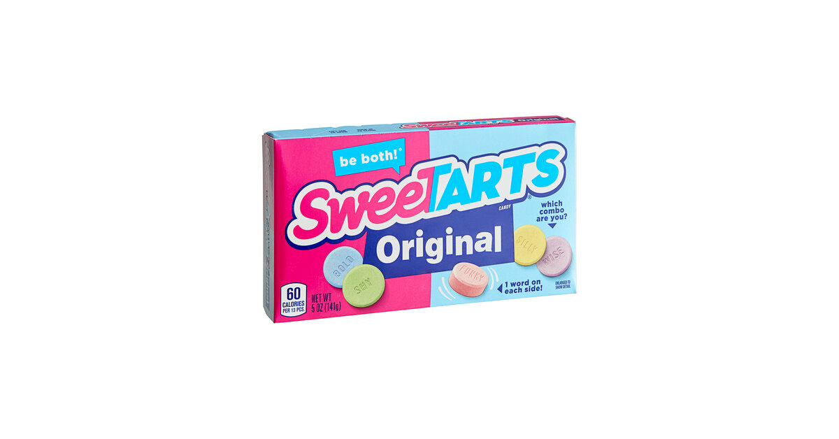 SweeTarts Original Candy 5 oz. Box - 10/Case