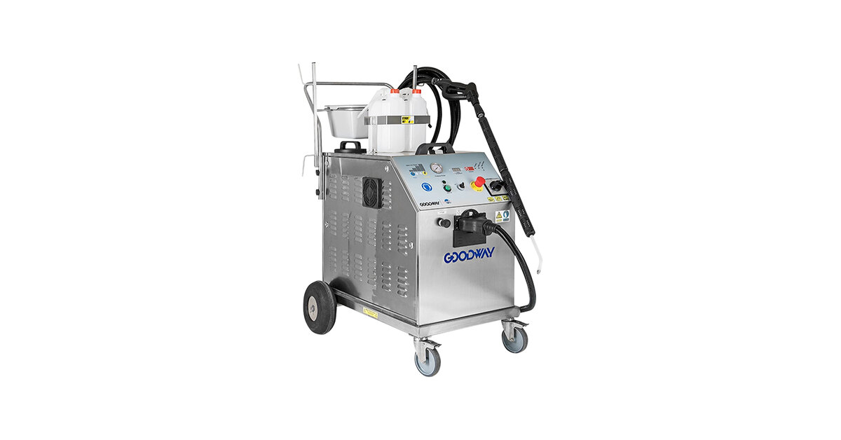 Goodway GVC-36000 Heavy-Duty Industrial Dry Steam Cleaner with