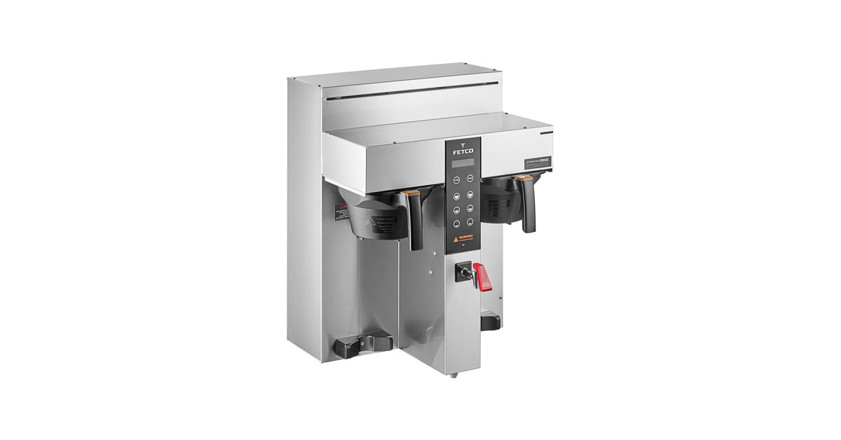 Fetco CBS-1232 Plus Series Twin Automatic Digital Coffee Brewer