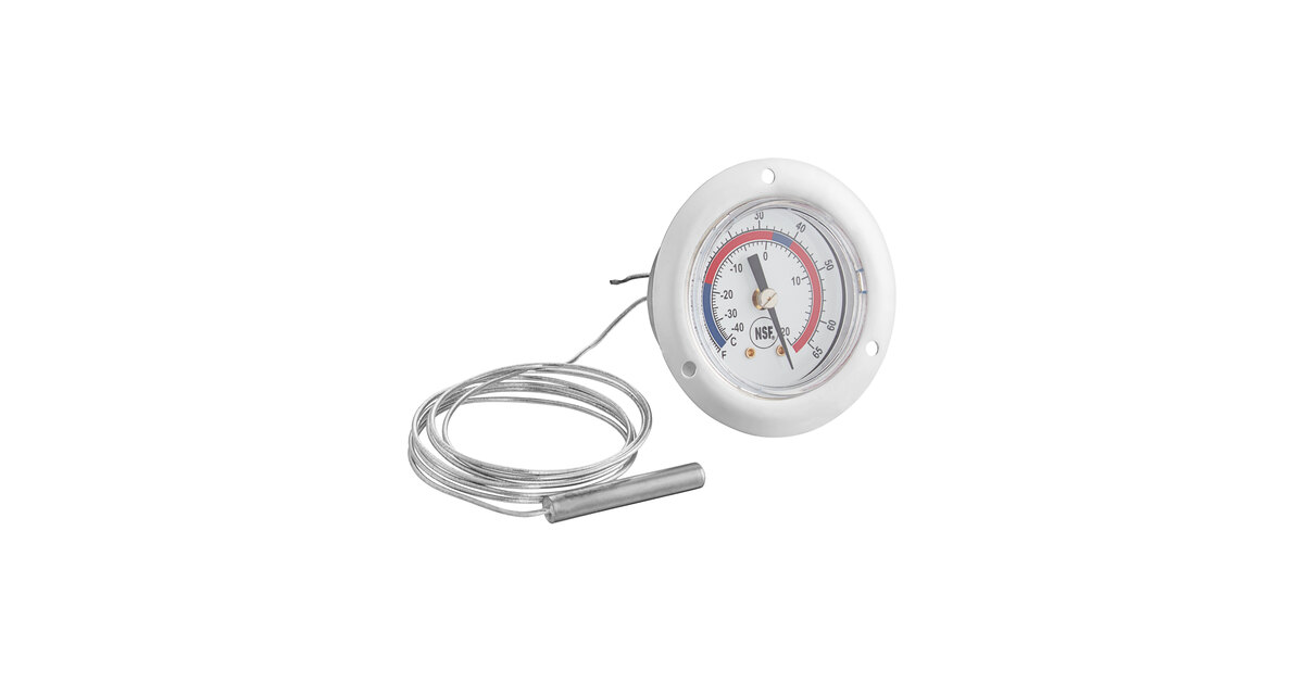 Trerice Analog Panel Mt Thermometer, 0 To 100F V80345050B0110