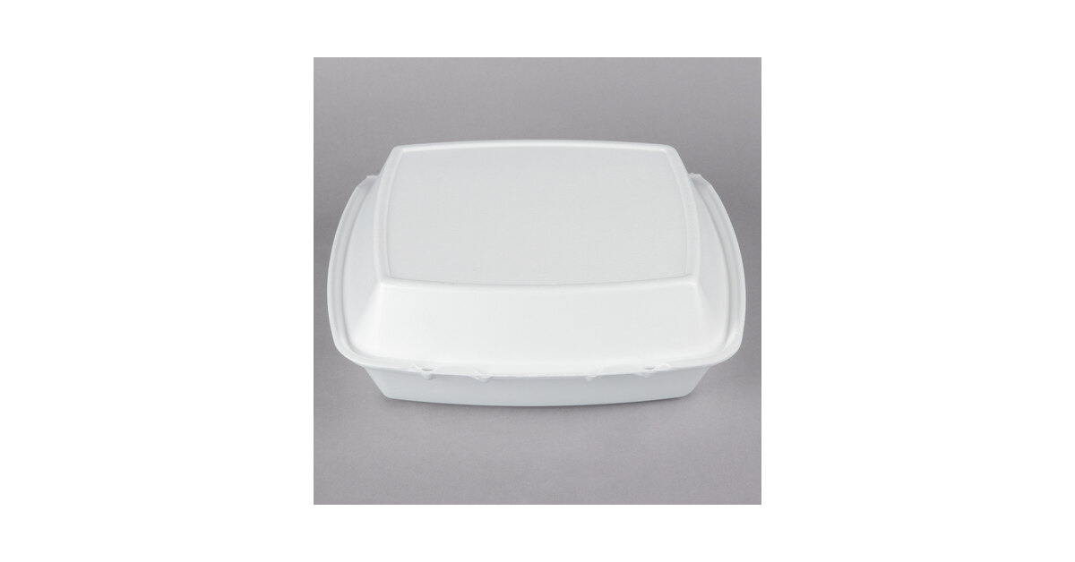 Dart® Take-Out Container Hinged Small (SM) 8X8X2.3 IN 3