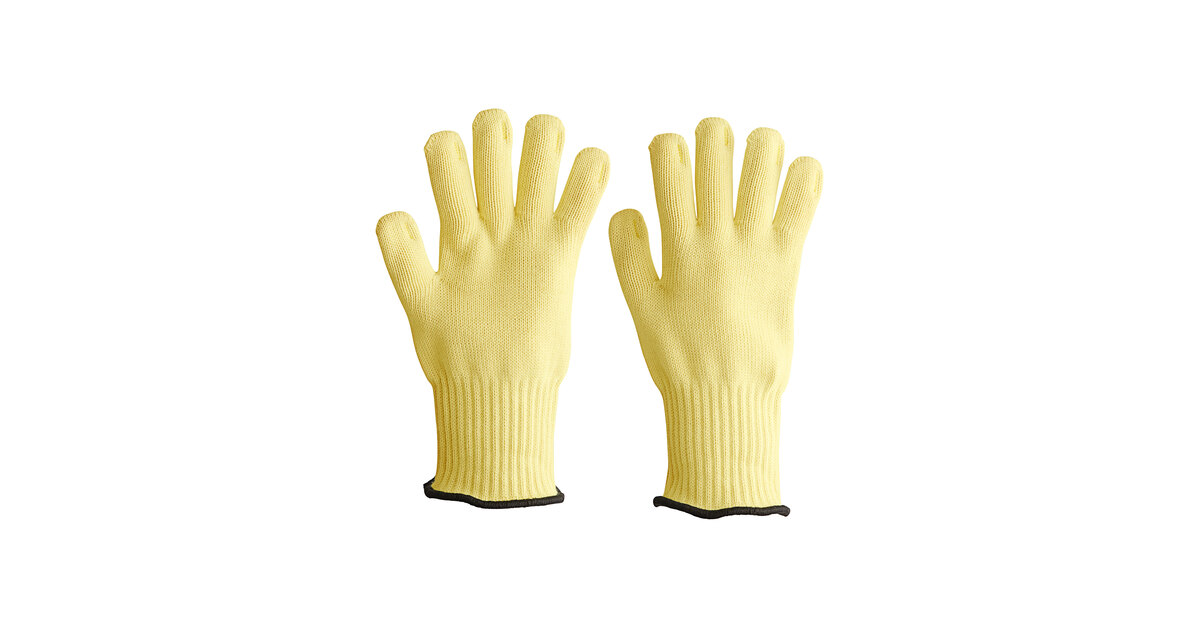 Ansell ActivArmr® 43-113 Yellow Para-Aramid Gloves with Silica